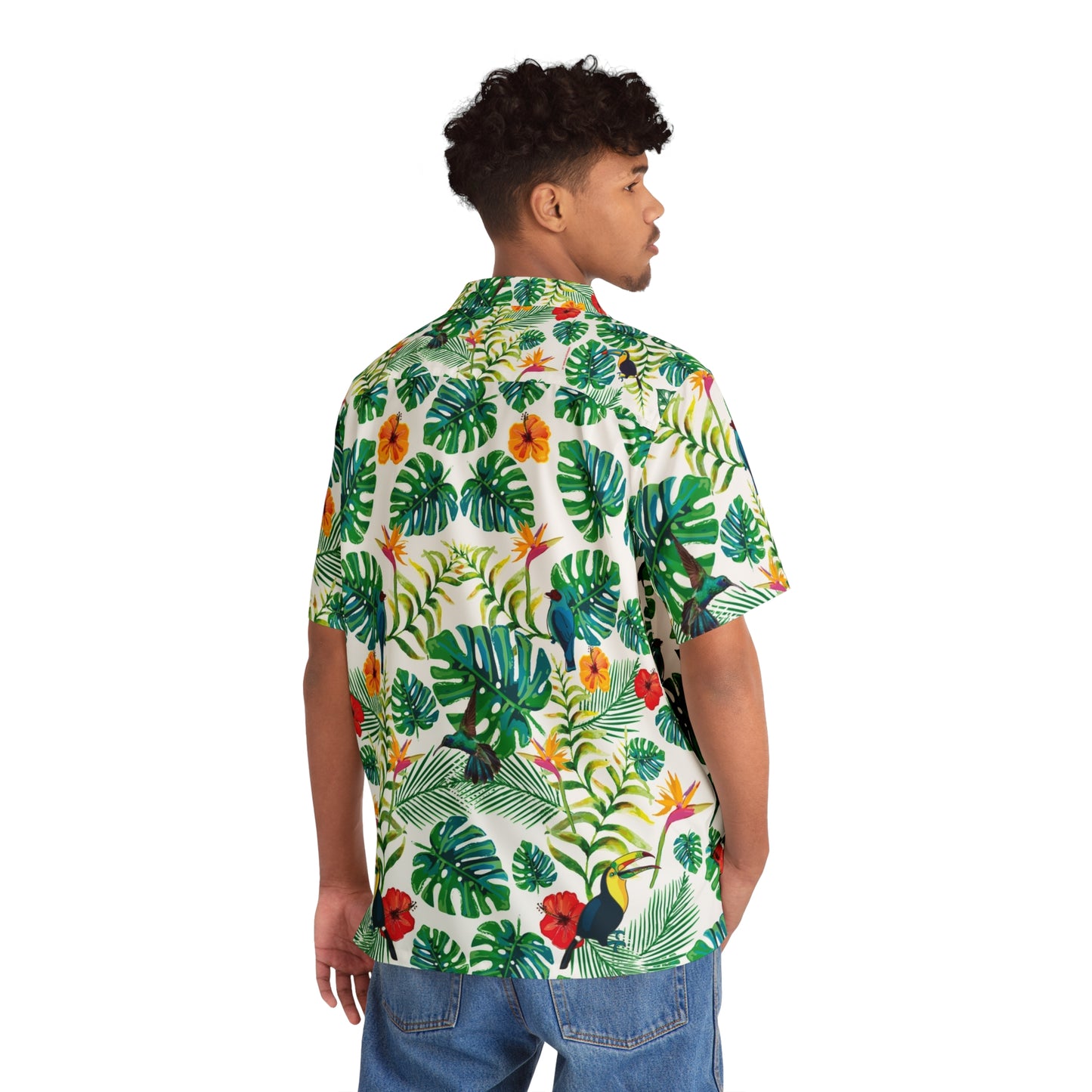 Camisa Hawaiana Tropical