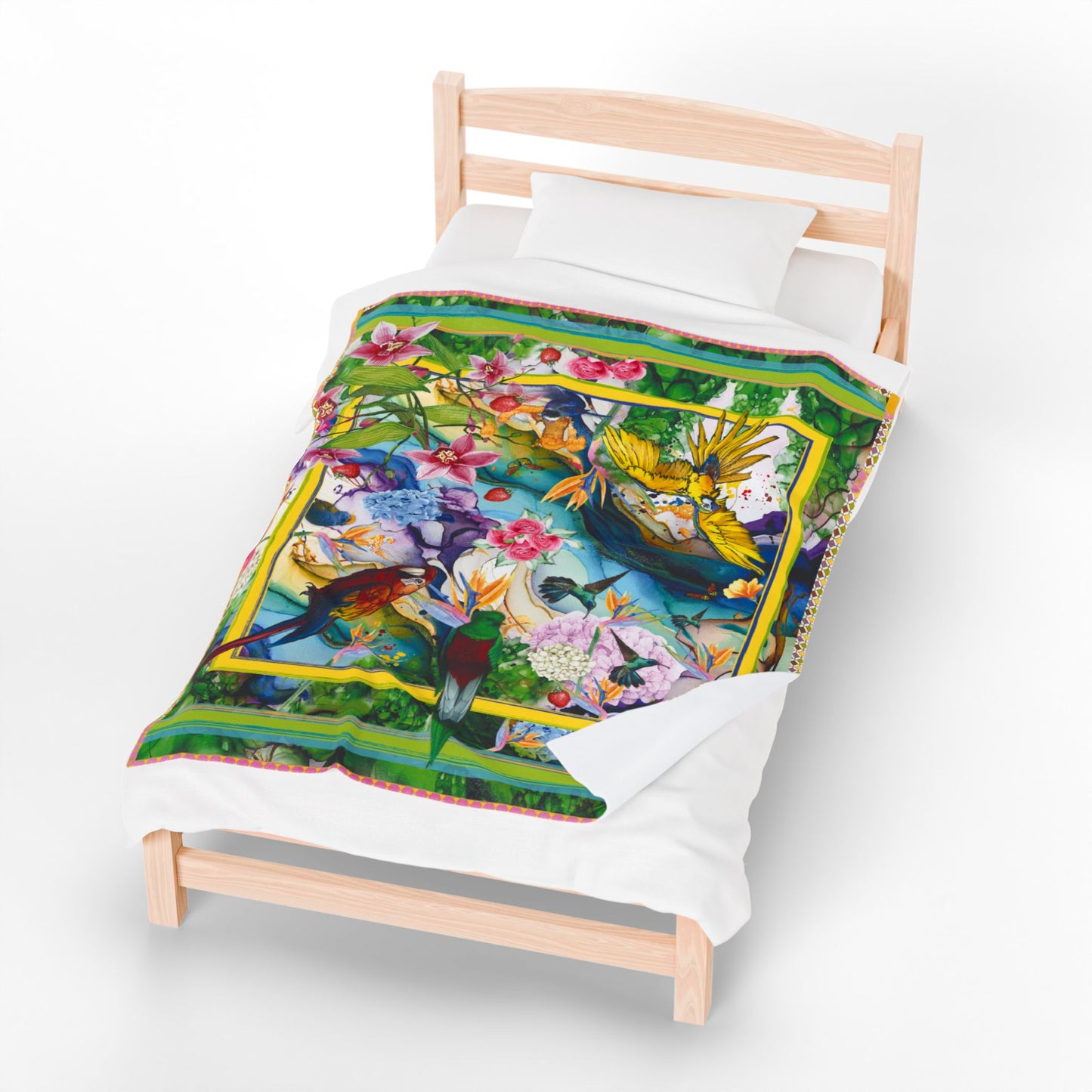 Manta de Felpa Paraiso