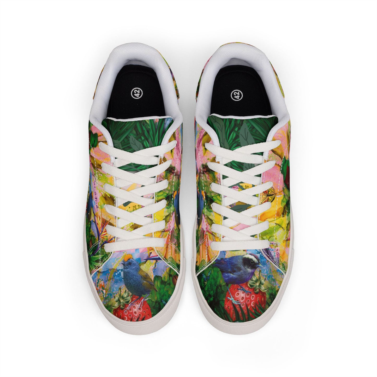Leather Sneakers — Men's Low-Top Shoes Quetzal
