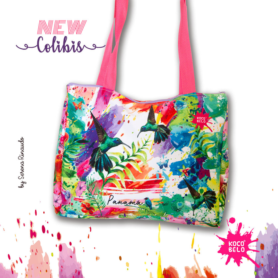 Bolso de Tela Colibris