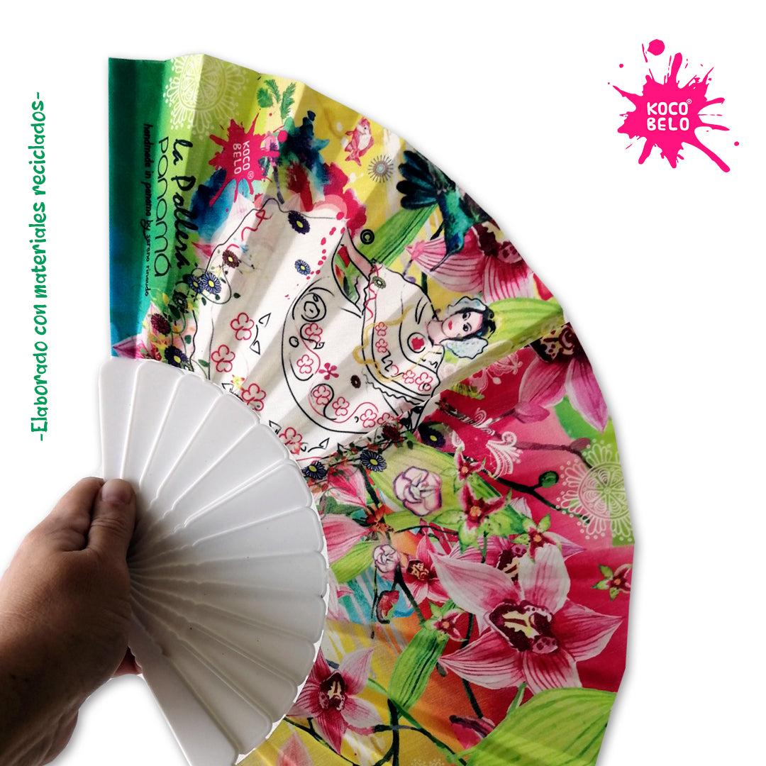 Abanico Pollera