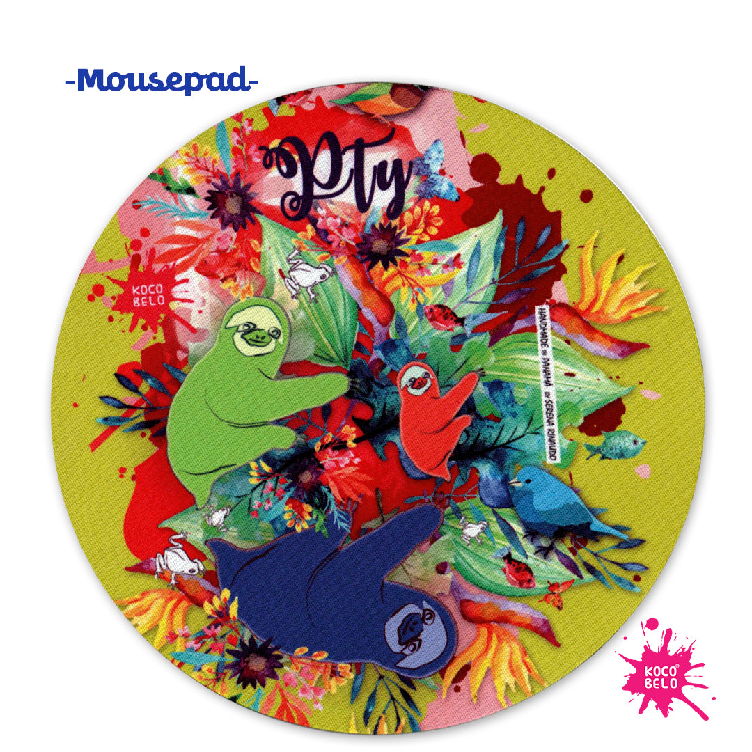 TAPIS DE SOURIS PARESSEUX