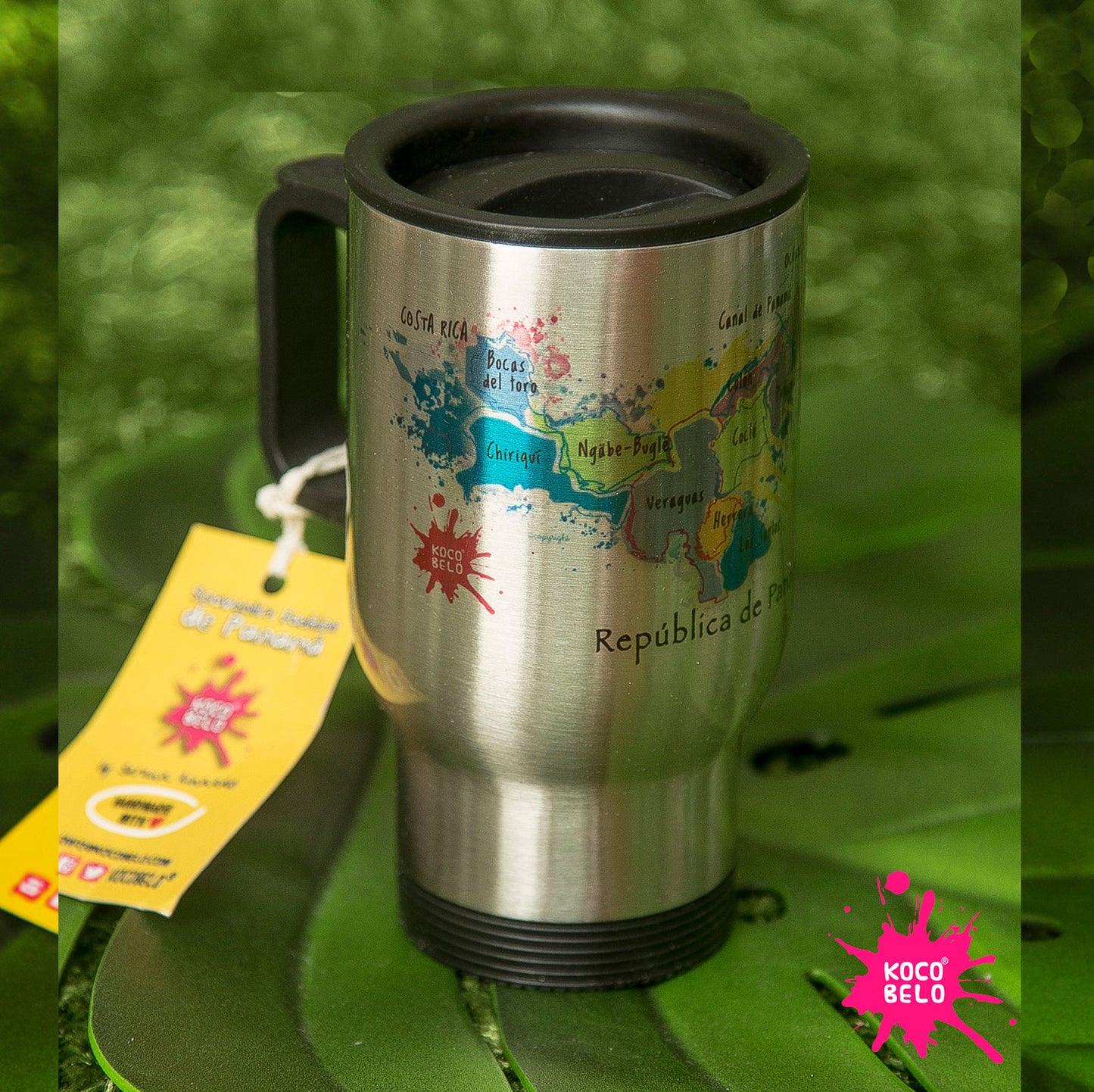 JARRA DE ACERO INOXIDABLE MAPA