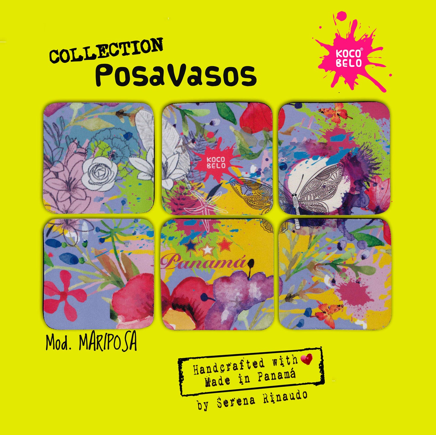 POSA VASOS juego de 6 Piezas