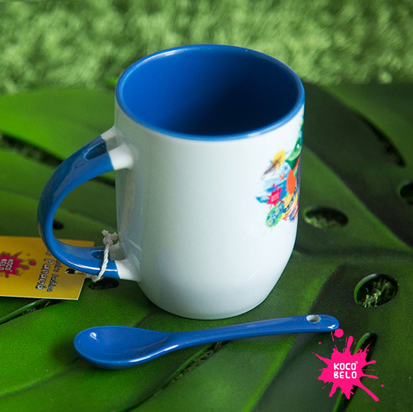 TAZA CON CUCHARILLA TUCAN and FRIENDS