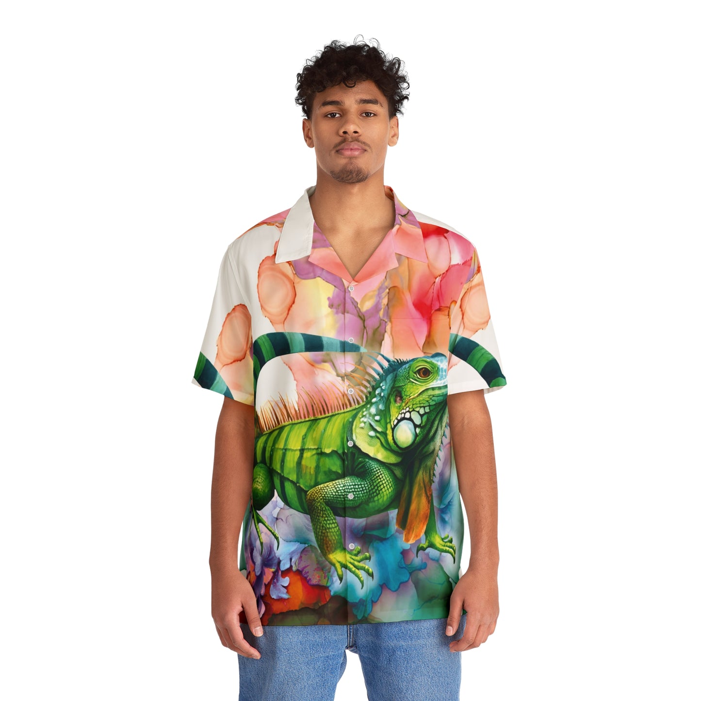 Camisa Hawaiana Geko
