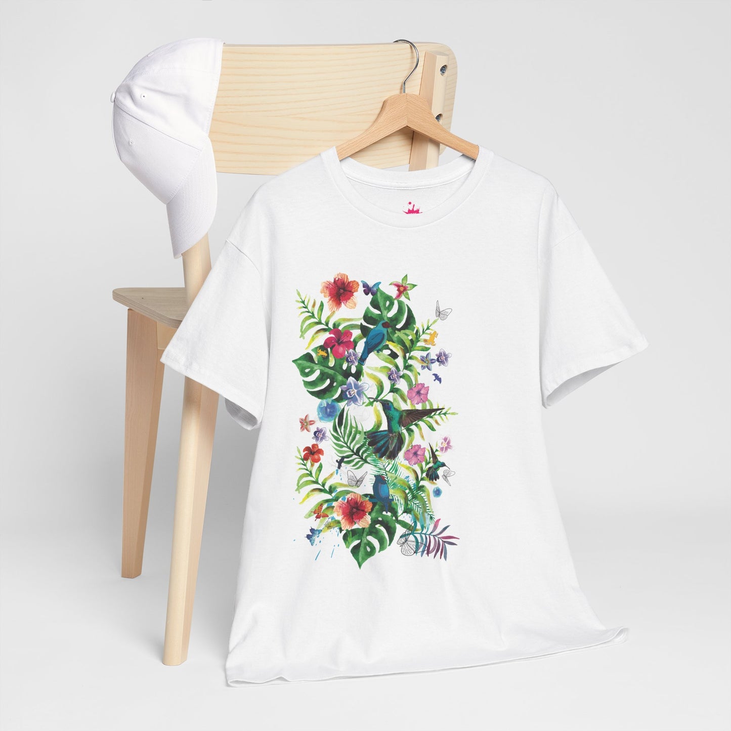 T-shirt algodón ECO Flora  🇺🇸 EE.UU.