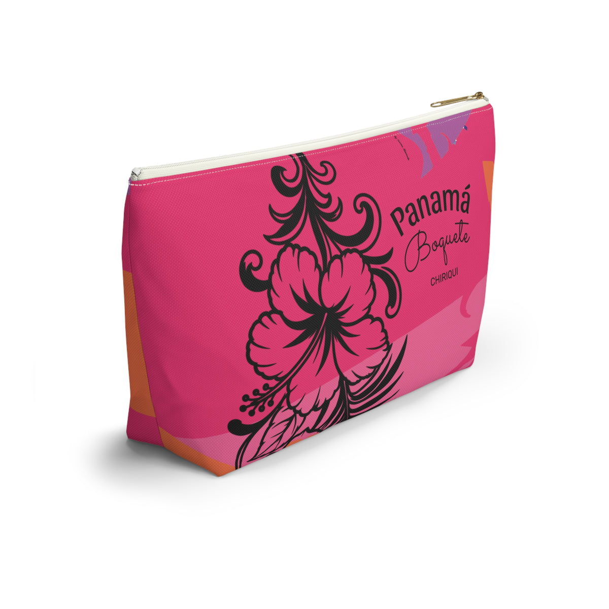 Vibrant Blue 0413 Accessory Pouch — T‑Bottom Cosmetic Bag