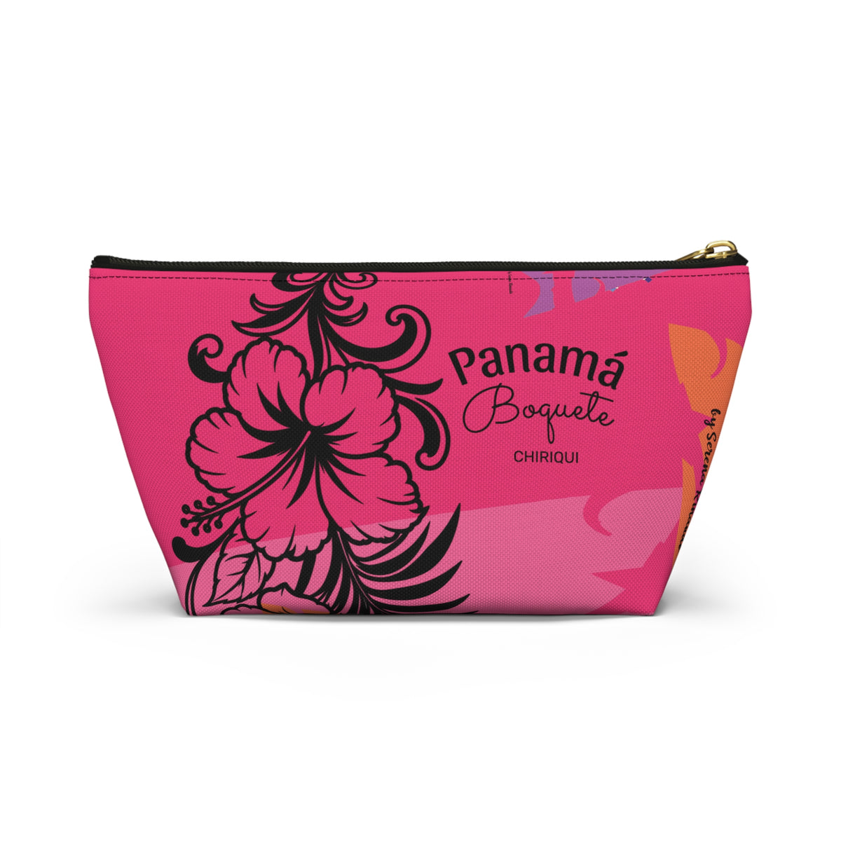 Vibrant Blue 0413 Accessory Pouch — T‑Bottom Cosmetic Bag