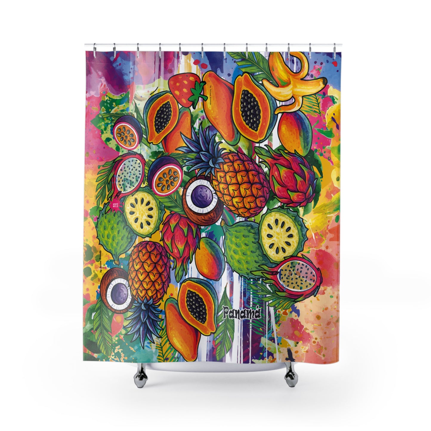 Copy of Cortina de ducha  Tropical 🌍  🇺🇸