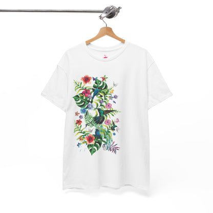 T-shirt algodón ECO Flora  🇺🇸 EE.UU.