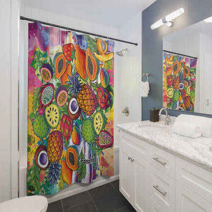 Copy of Cortina de ducha  Tropical 🌍  🇺🇸