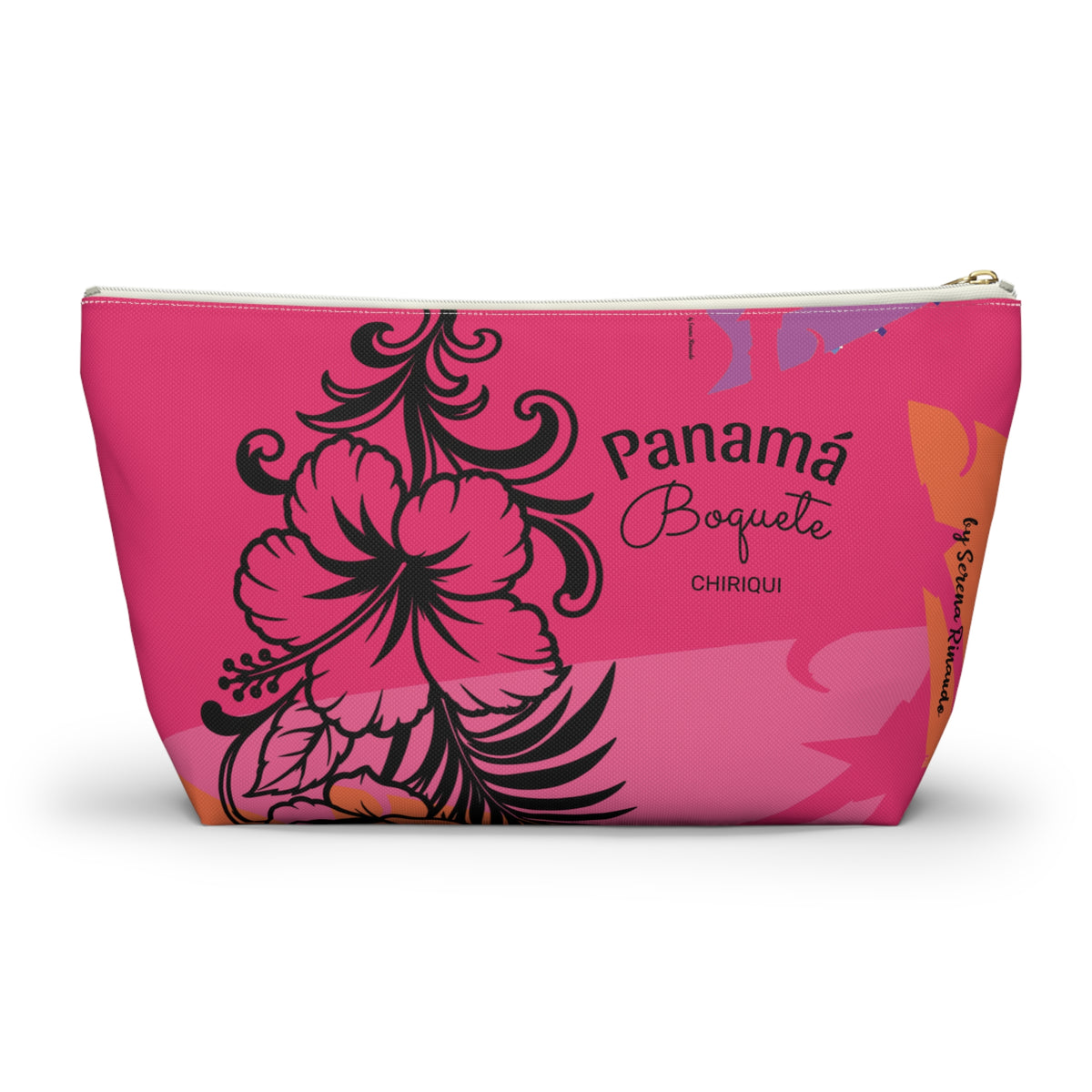 Vibrant Blue 0413 Accessory Pouch — T‑Bottom Cosmetic Bag