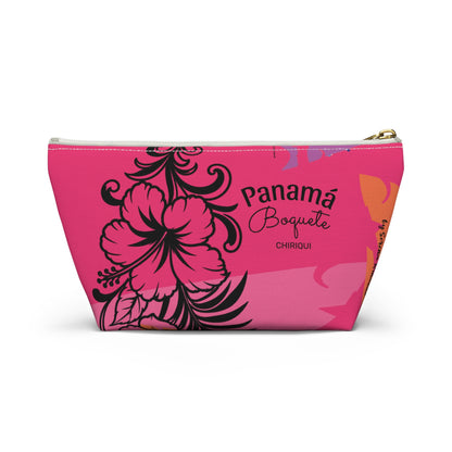 Vibrant Blue 0413 Accessory Pouch — T‑Bottom Cosmetic Bag