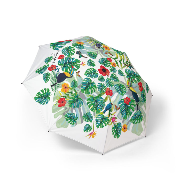 Paraguas Tropical Plegable Semi-Automático