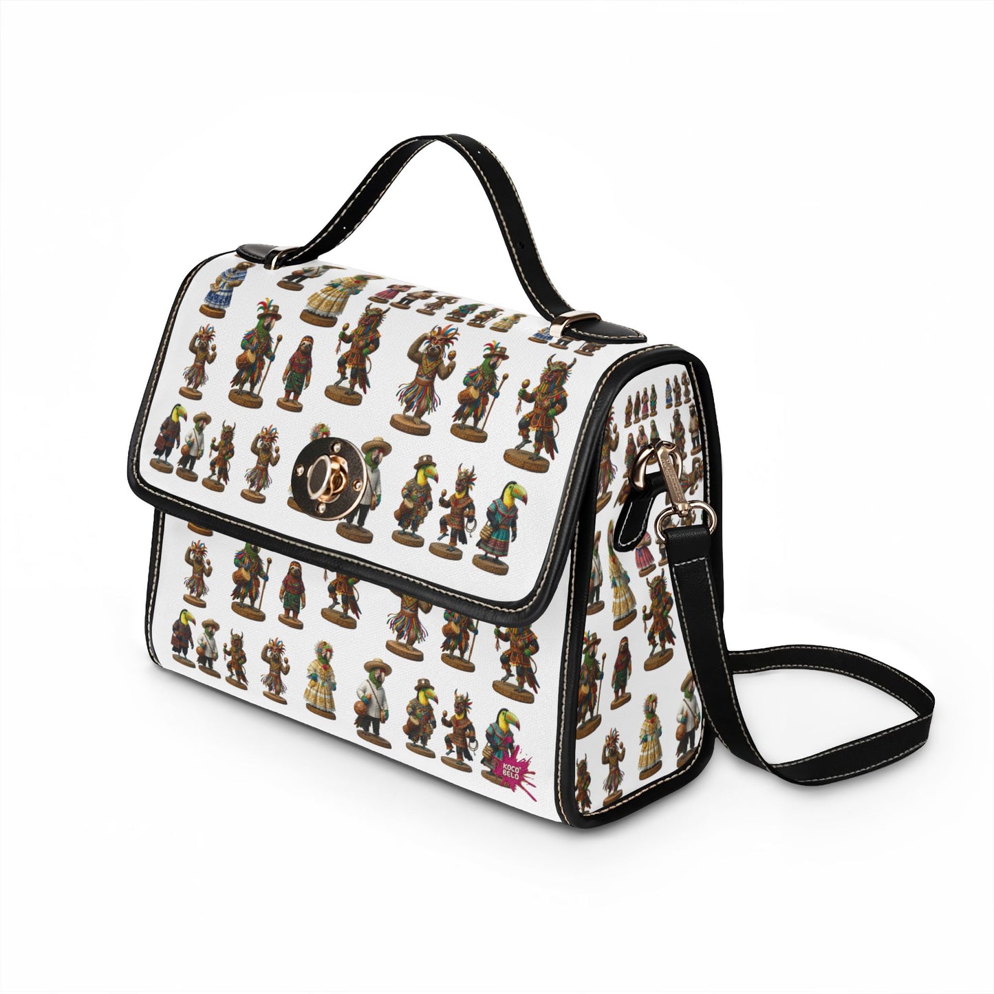 ¡Waterproof Canvas Bag PETS white