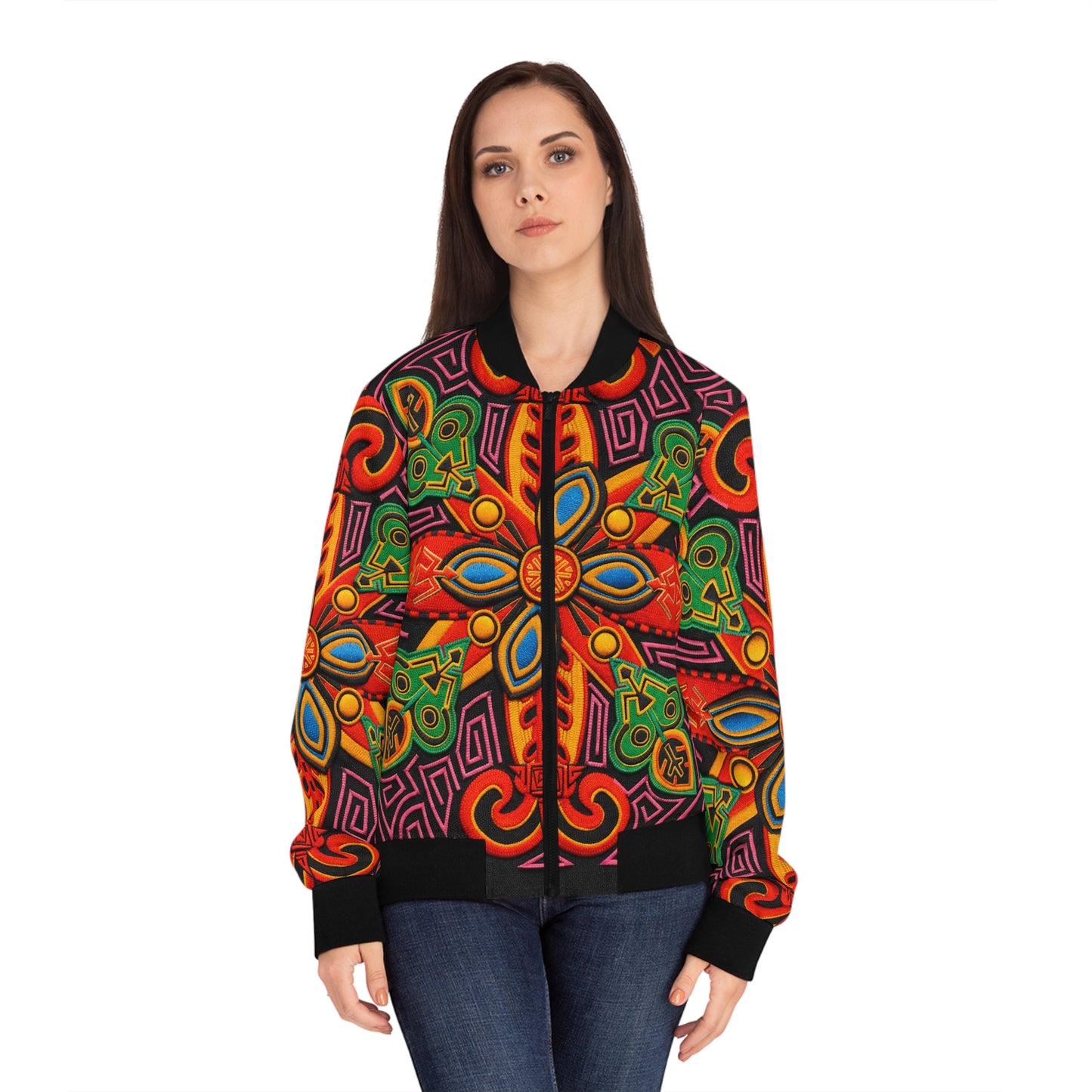 Floral Splash Bomber Jacket MOLA