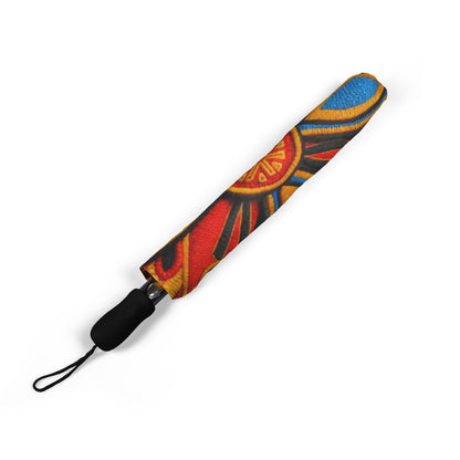 Nativo Paraguas Plegable Semi-Automático