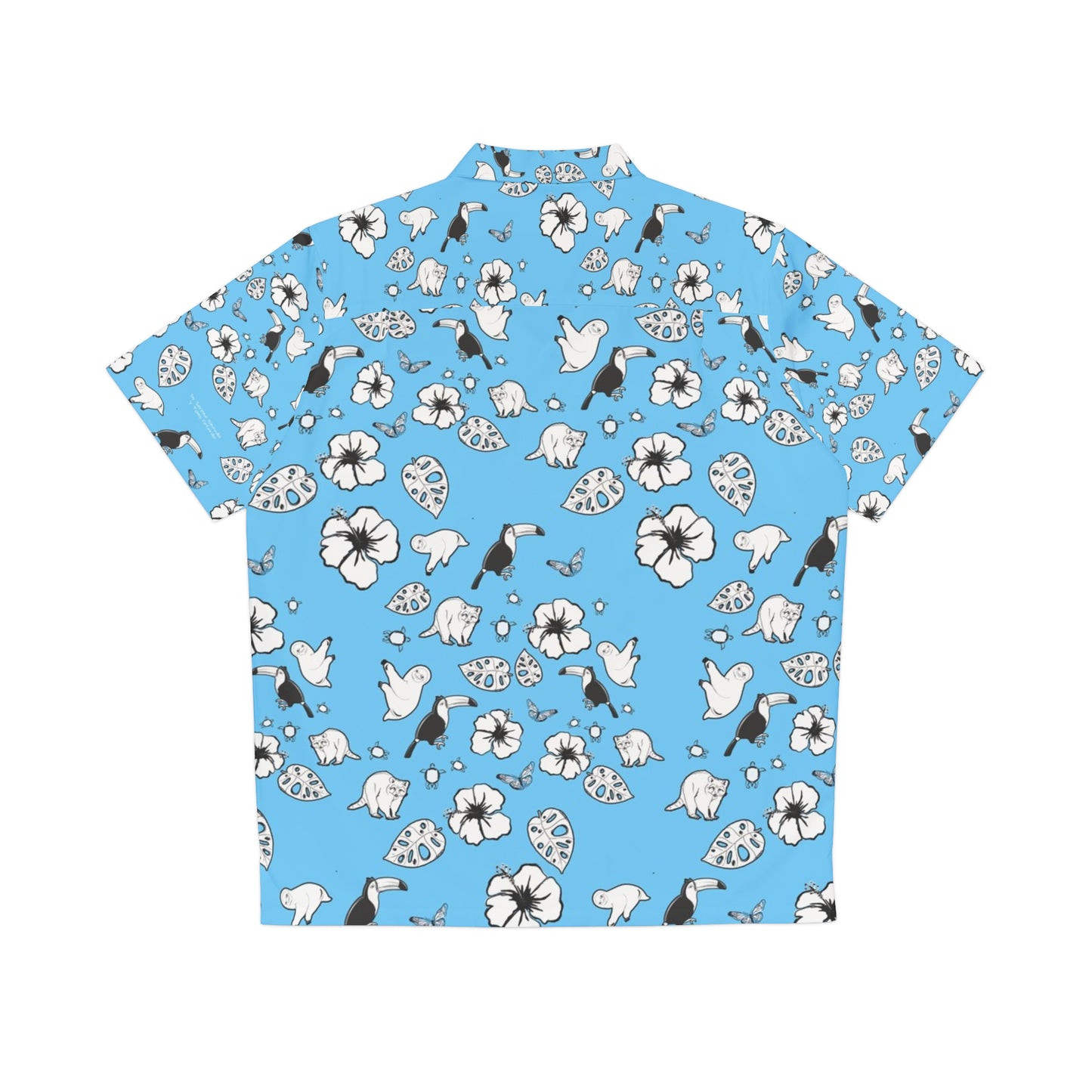 Camisa Hawaiana Tucan y Friends clara