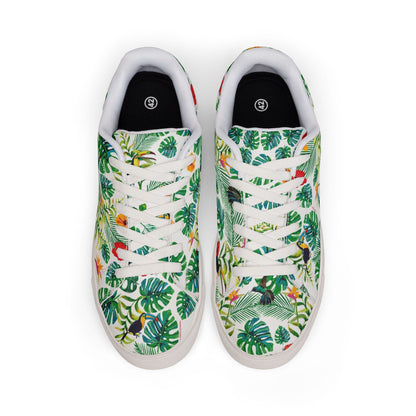 Women's Low-Top Sneakers Tropical