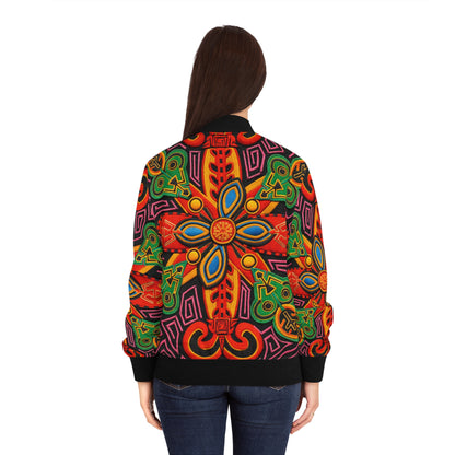 Floral Splash Bomber Jacket MOLA