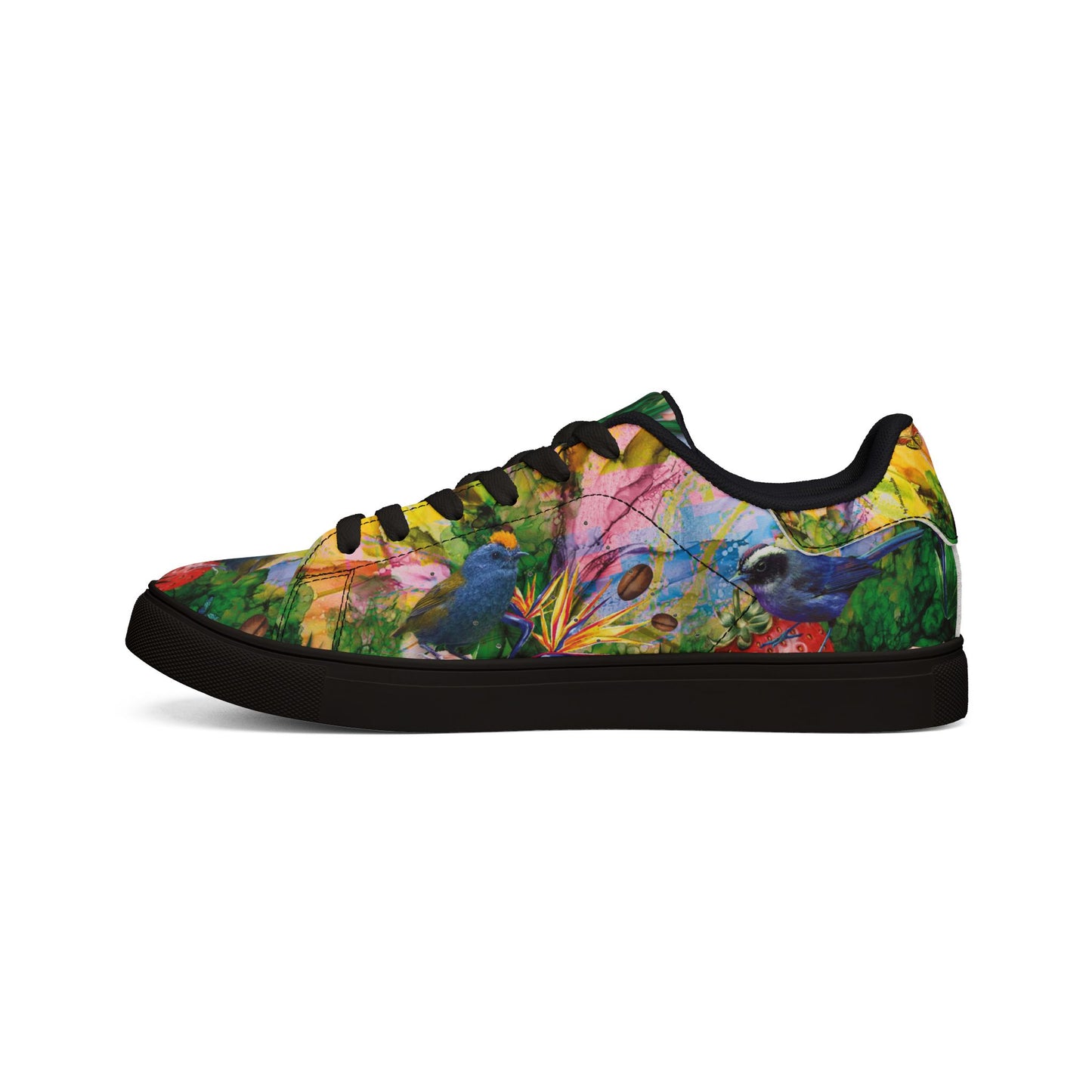 Leather Sneakers —  Men's Low-Top Shoes Quetzal
