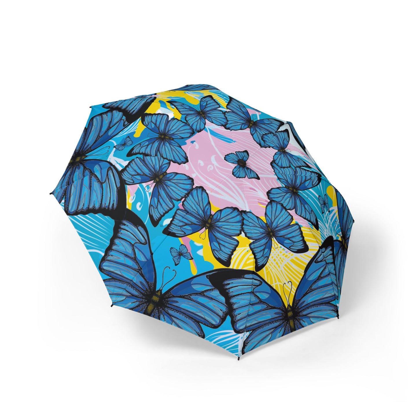 Paraguas Plegable Semi-Automático MARIPOSAS