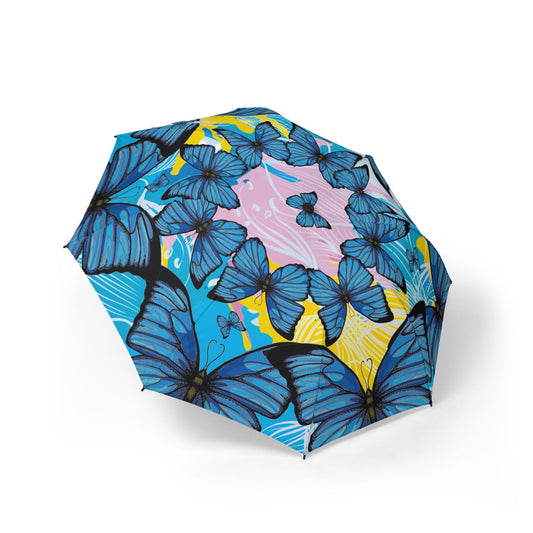 Paraguas Plegable Semi-Automático MARIPOSAS