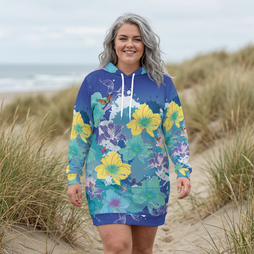 Vestido Sudadera Mariposas