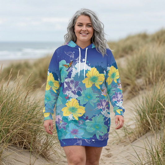 Vestido Sudadera Mariposas