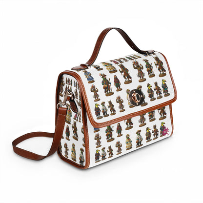 ¡Waterproof Canvas Bag PETS white