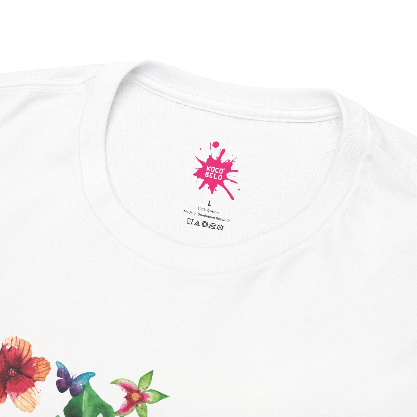 T-shirt algodón ECO Flora  🇺🇸 EE.UU.