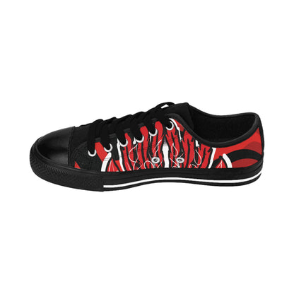 Vibrant Artistic Sneakers for Men, Funky Casual Footwear, Unique Gifts for Him, Colorful Street Style Shoes, Trendy Everyday Sneakers