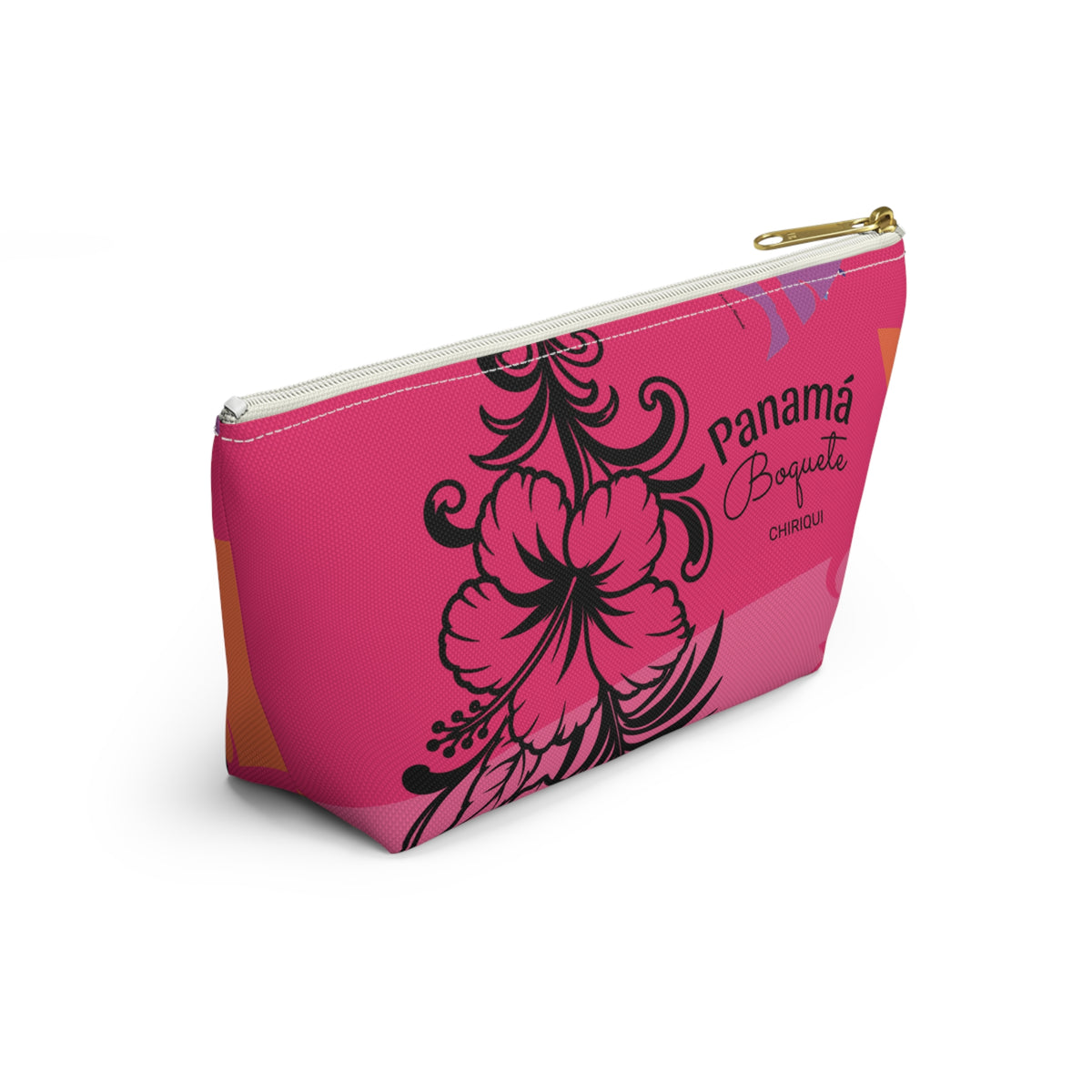 Vibrant Blue 0413 Accessory Pouch — T‑Bottom Cosmetic Bag