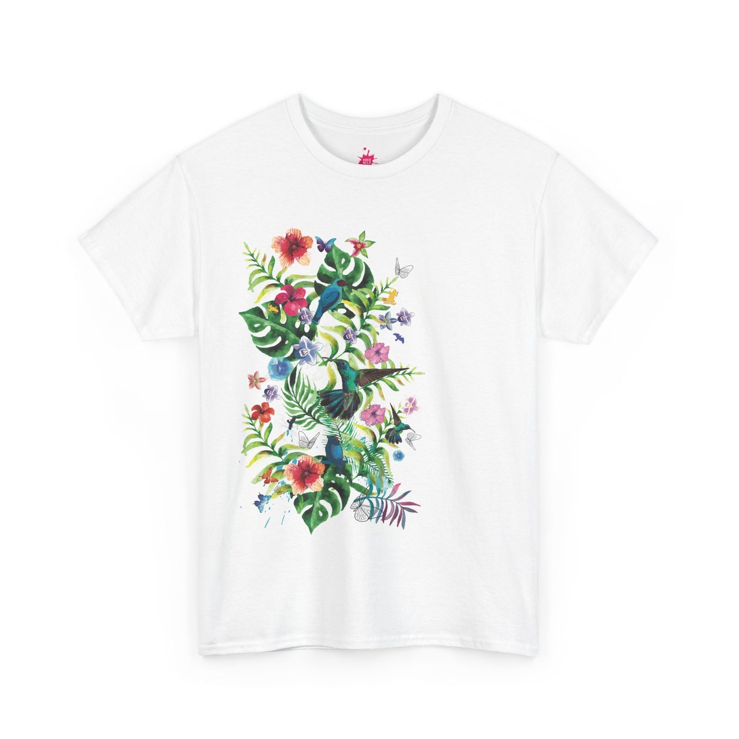 T-shirt algodón ECO Flora  🇺🇸 EE.UU.