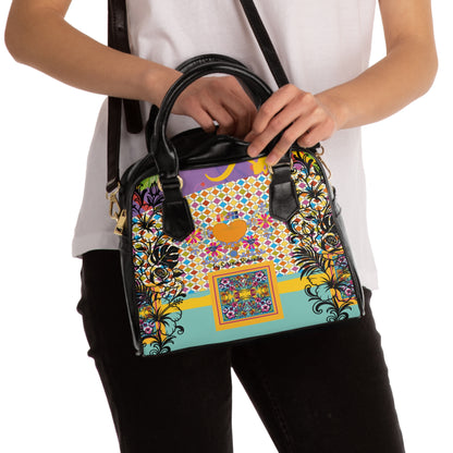 Bolso de Hombro Mosaico