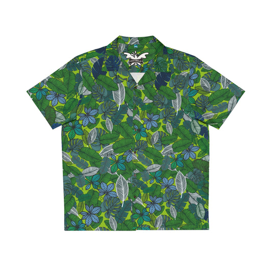 HAJES BELLAS of Tropical Men's Hawaiian Shirt - Colorful Floral Design for Summer Days