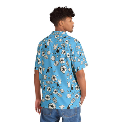 Camisa Hawaiana Tucan y Friends clara