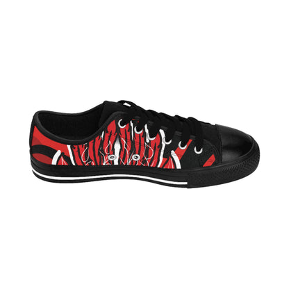 Vibrant Artistic Sneakers for Men, Funky Casual Footwear, Unique Gifts for Him, Colorful Street Style Shoes, Trendy Everyday Sneakers