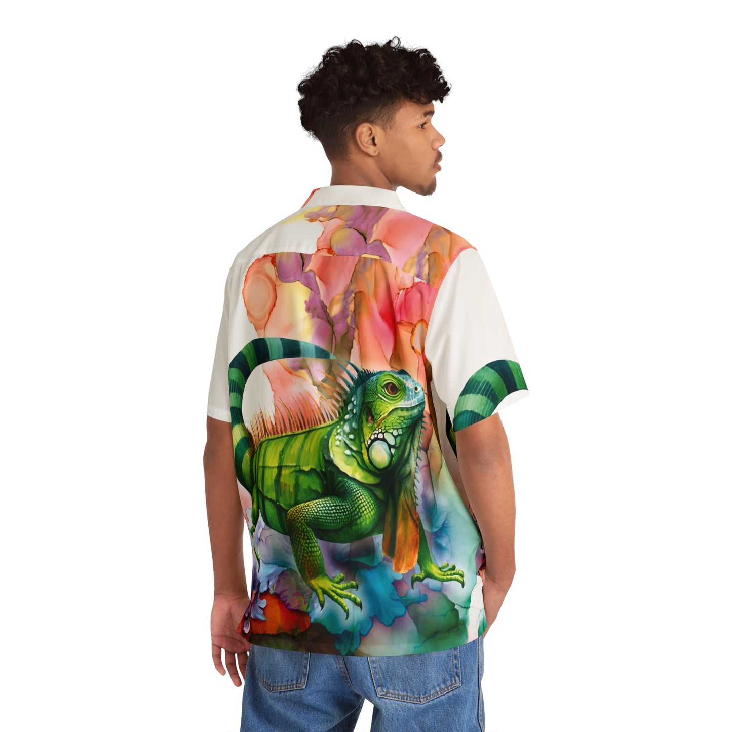 Camisa Hawaiana Geko