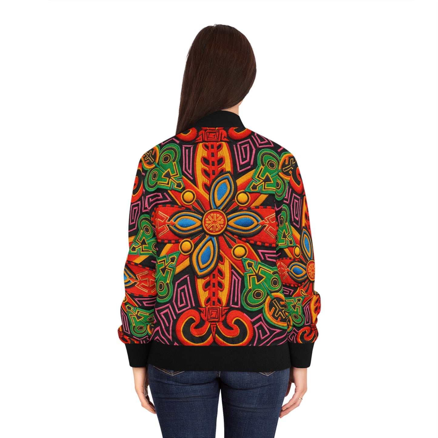Floral Splash Bomber Jacket MOLA