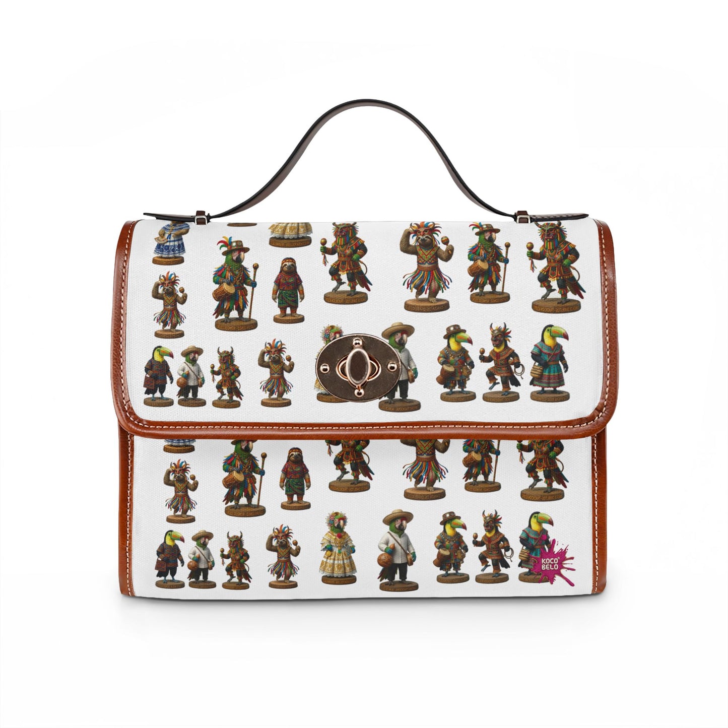 ¡Waterproof Canvas Bag PETS white