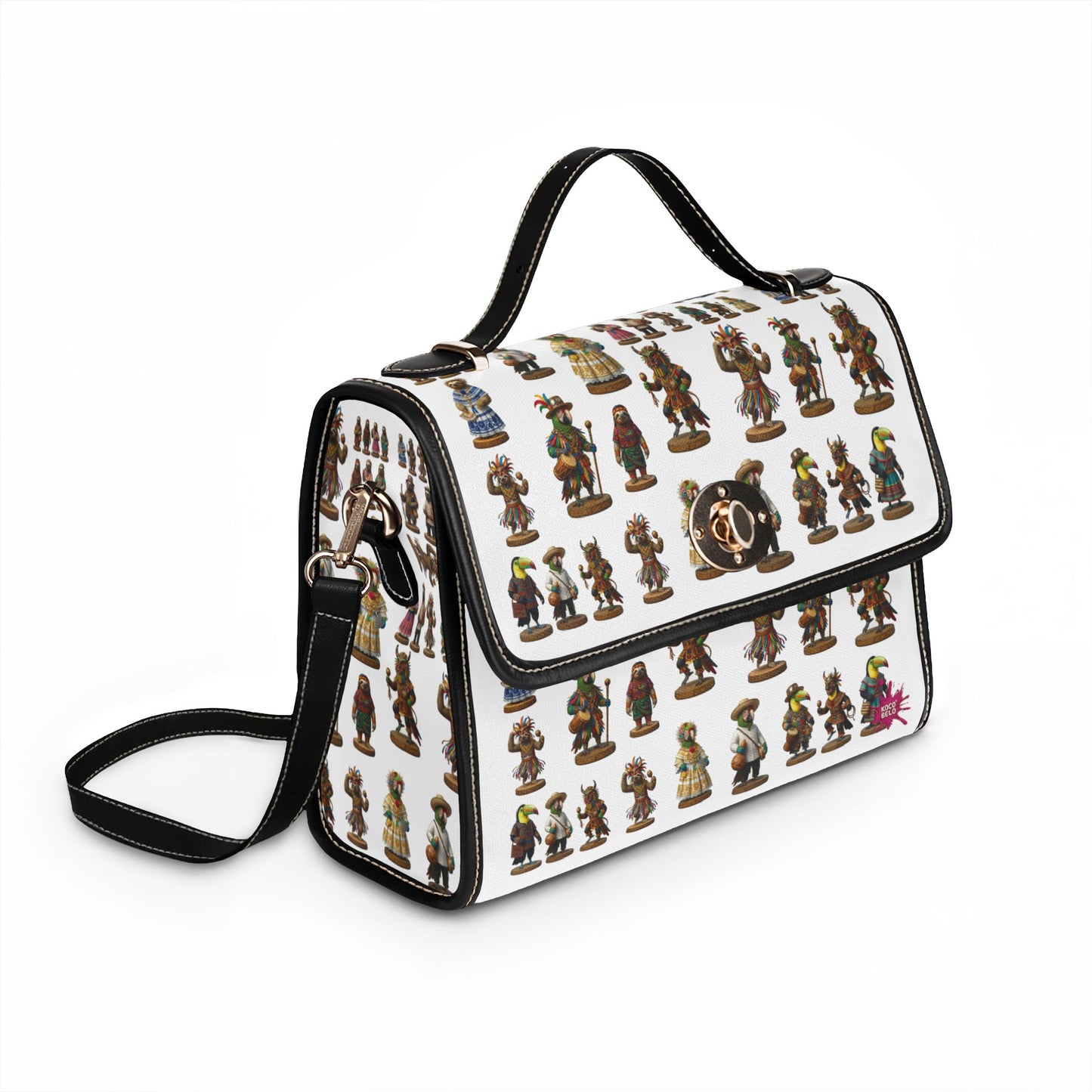 ¡Waterproof Canvas Bag PETS white