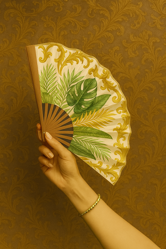 Abanico Madera "Amor"