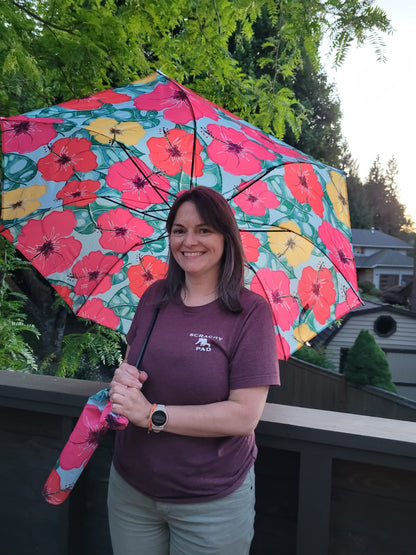 Papos Paraguas Plegable Semi-Automático