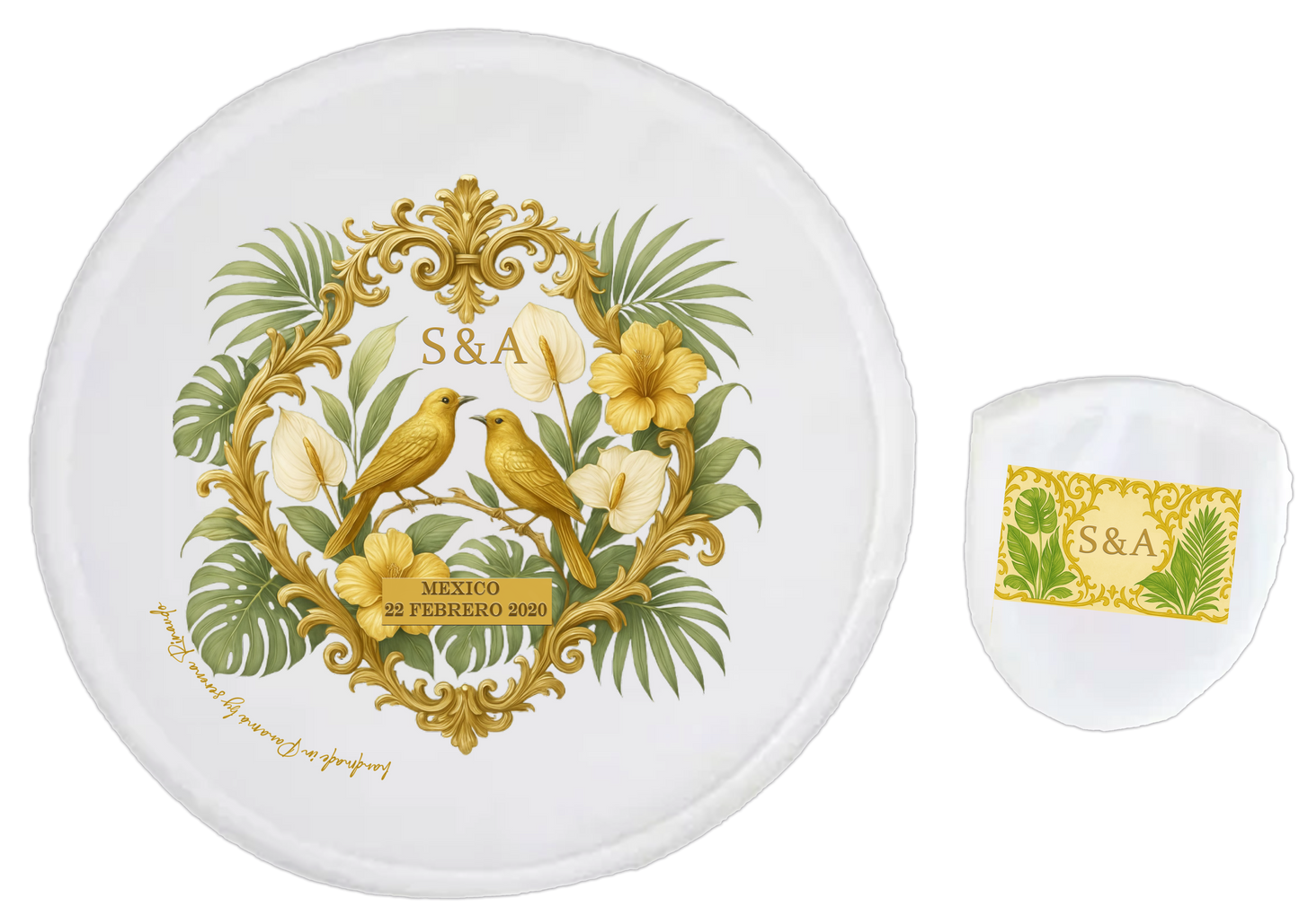 Abanico Redondo "Amor"