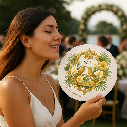 Abanico Redondo "Amor"